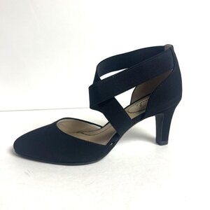 Life Stride Womens Gallery Heel Black Size 6.5 M